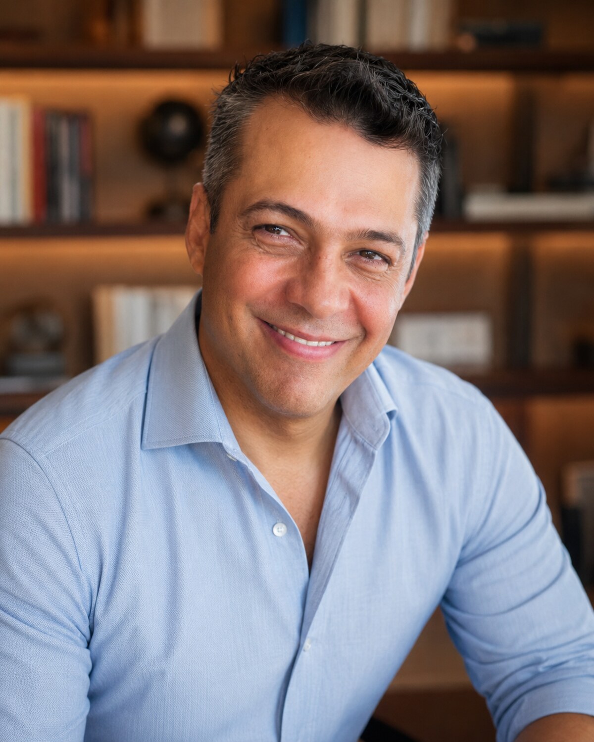 Editorial portrait of Leonardo, founder and mentor behind the NEXO method
